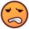 Grimacing Face emoji on Emojidex